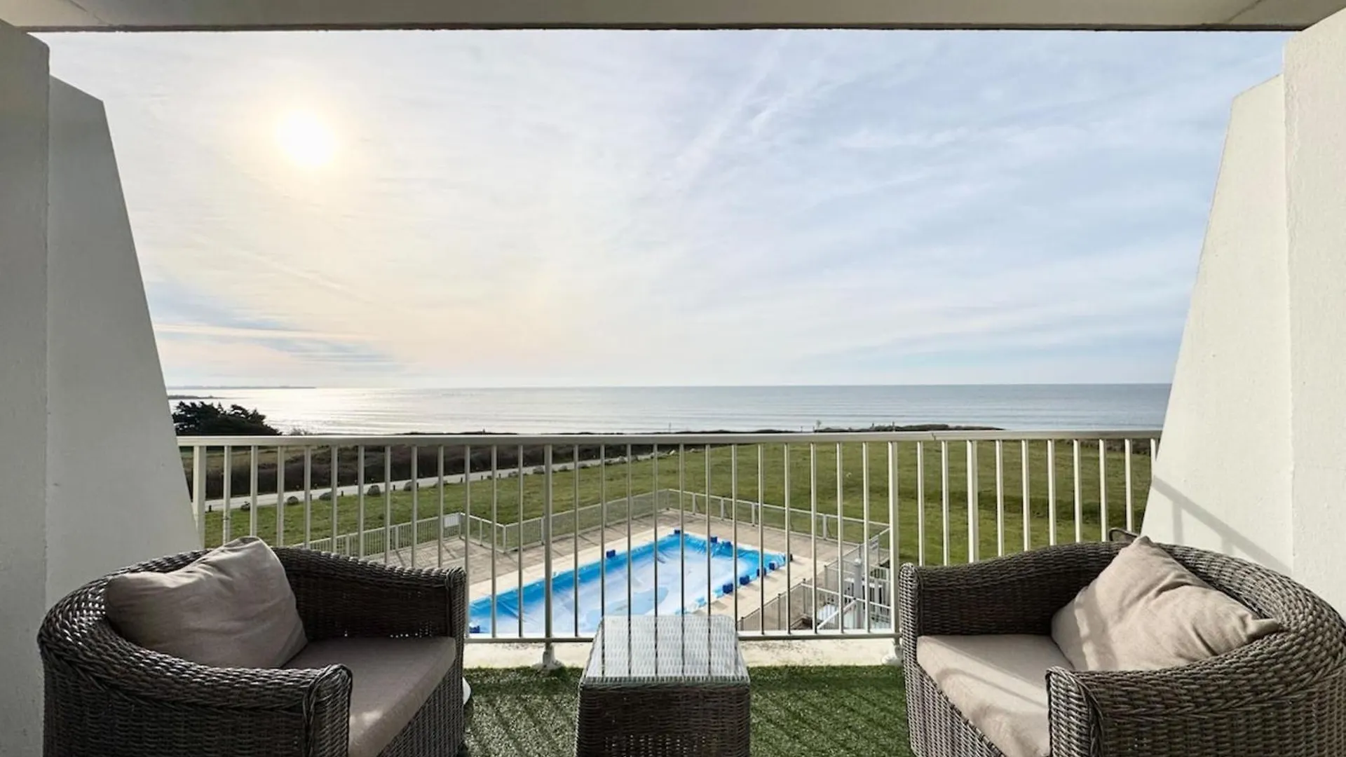 Apartment Somptueux Appartement - Vue Imprenable Sur L'Ocean Guidel France
